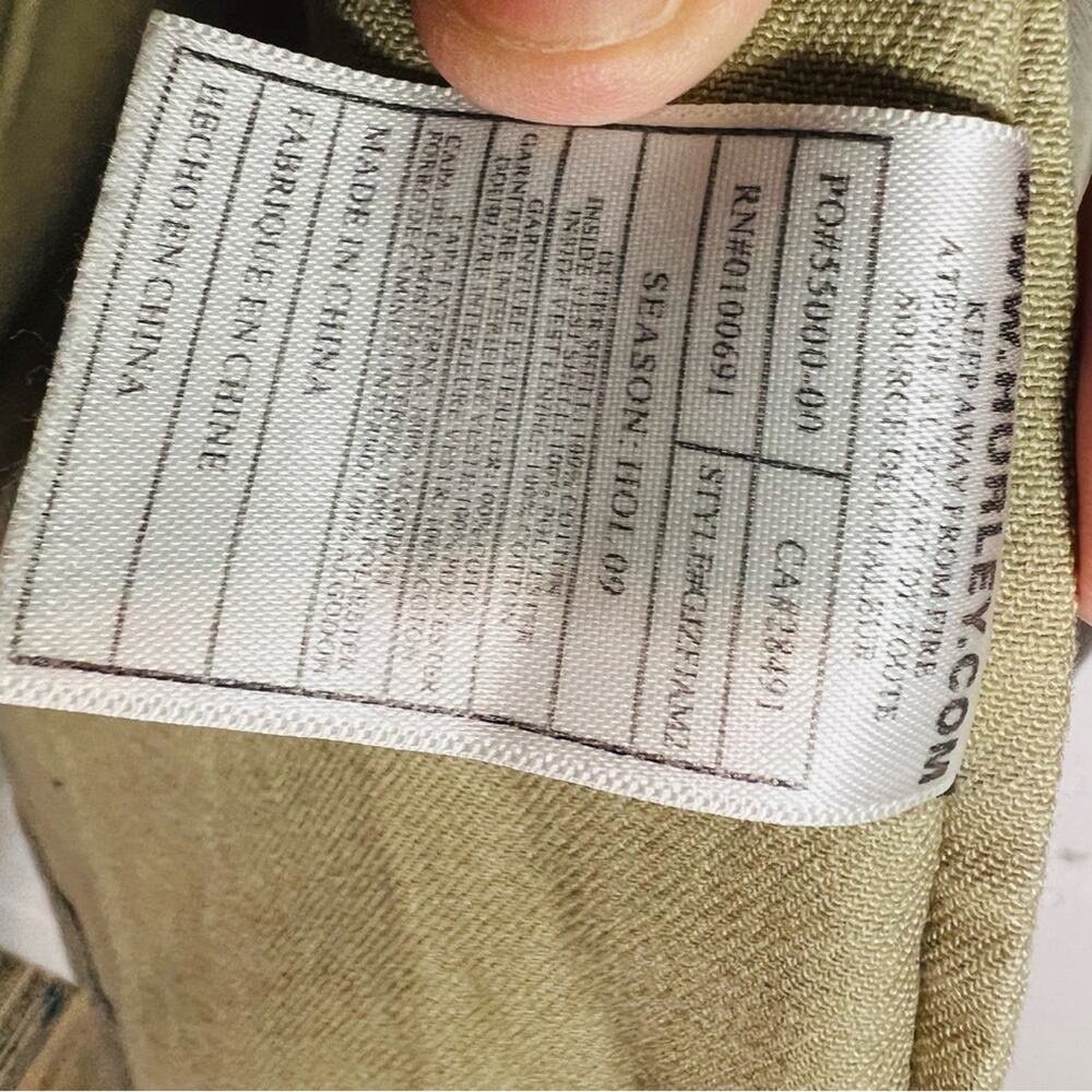 Hurley Military Utility Chore Olive Green Jacket  - Small - Picture 9 of 9